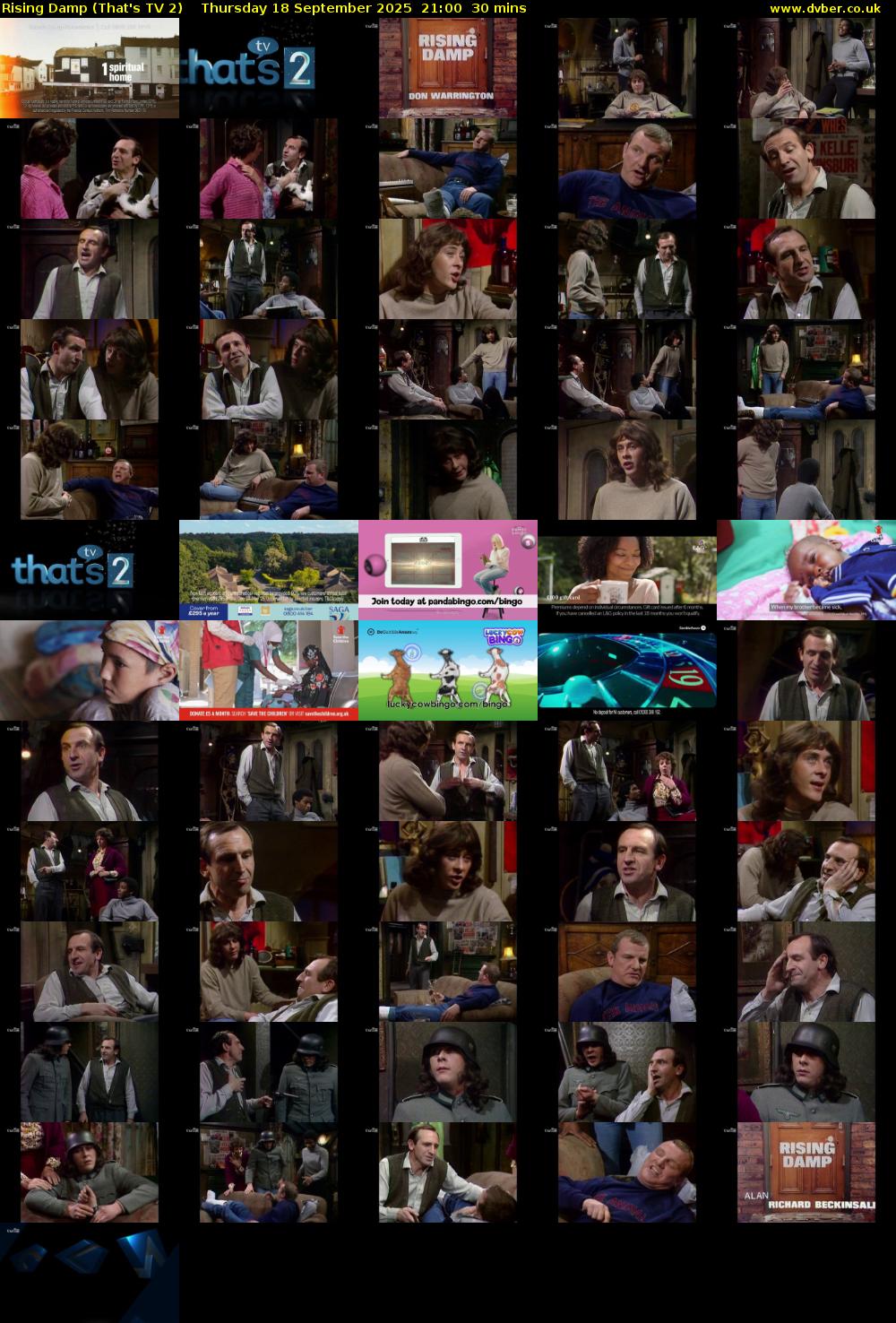 Rising Damp (That's TV 2) Thursday 18 September 2025 21:00 - 21:30