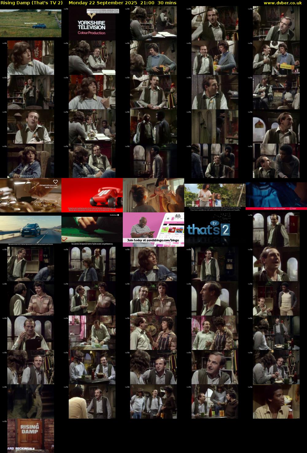 Rising Damp (That's TV 2) Monday 22 September 2025 21:00 - 21:30