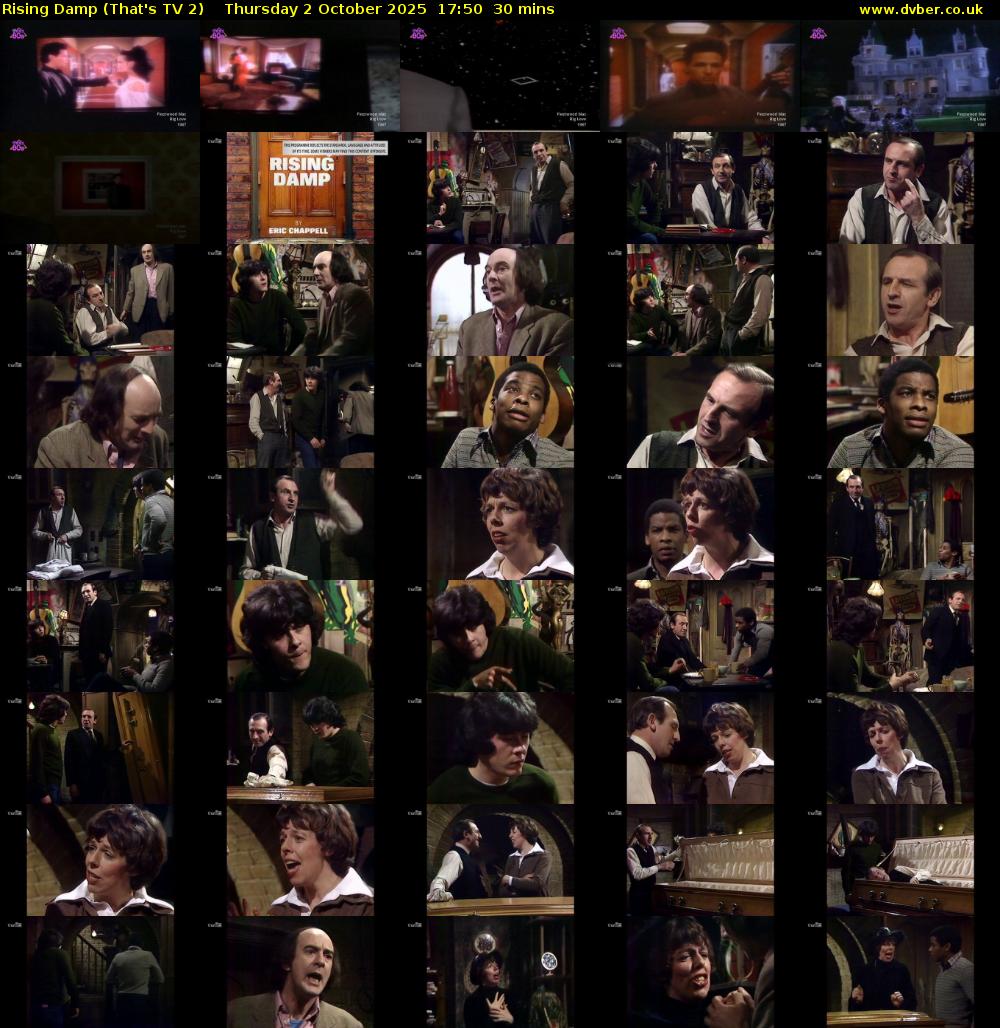 Rising Damp (That's TV 2) Thursday 2 October 2025 17:50 - 18:20