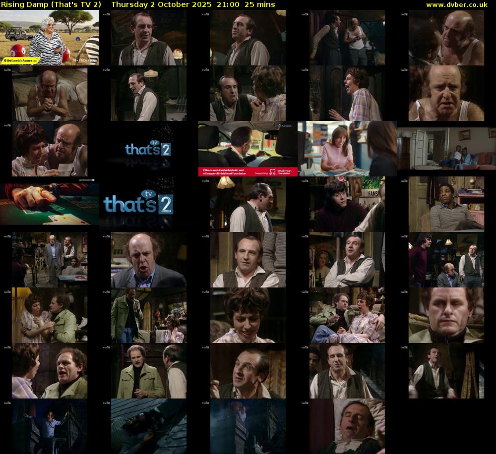 Rising Damp (That's TV 2) Thursday 2 October 2025 21:00 - 21:25