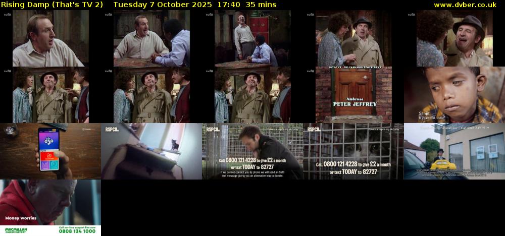Rising Damp (That's TV 2) Tuesday 7 October 2025 17:40 - 18:15
