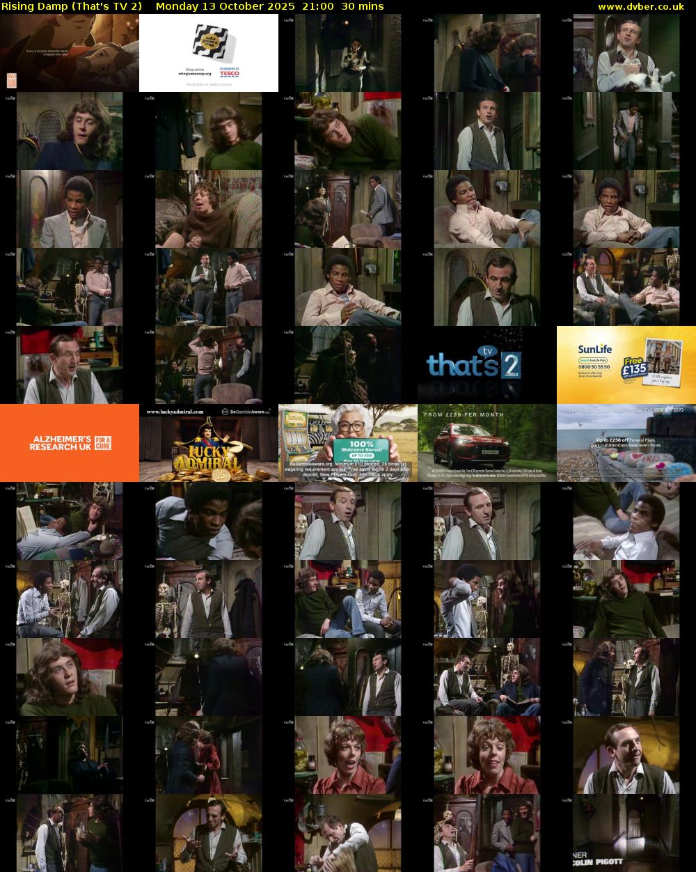 Rising Damp (That's TV 2) Monday 13 October 2025 21:00 - 21:30
