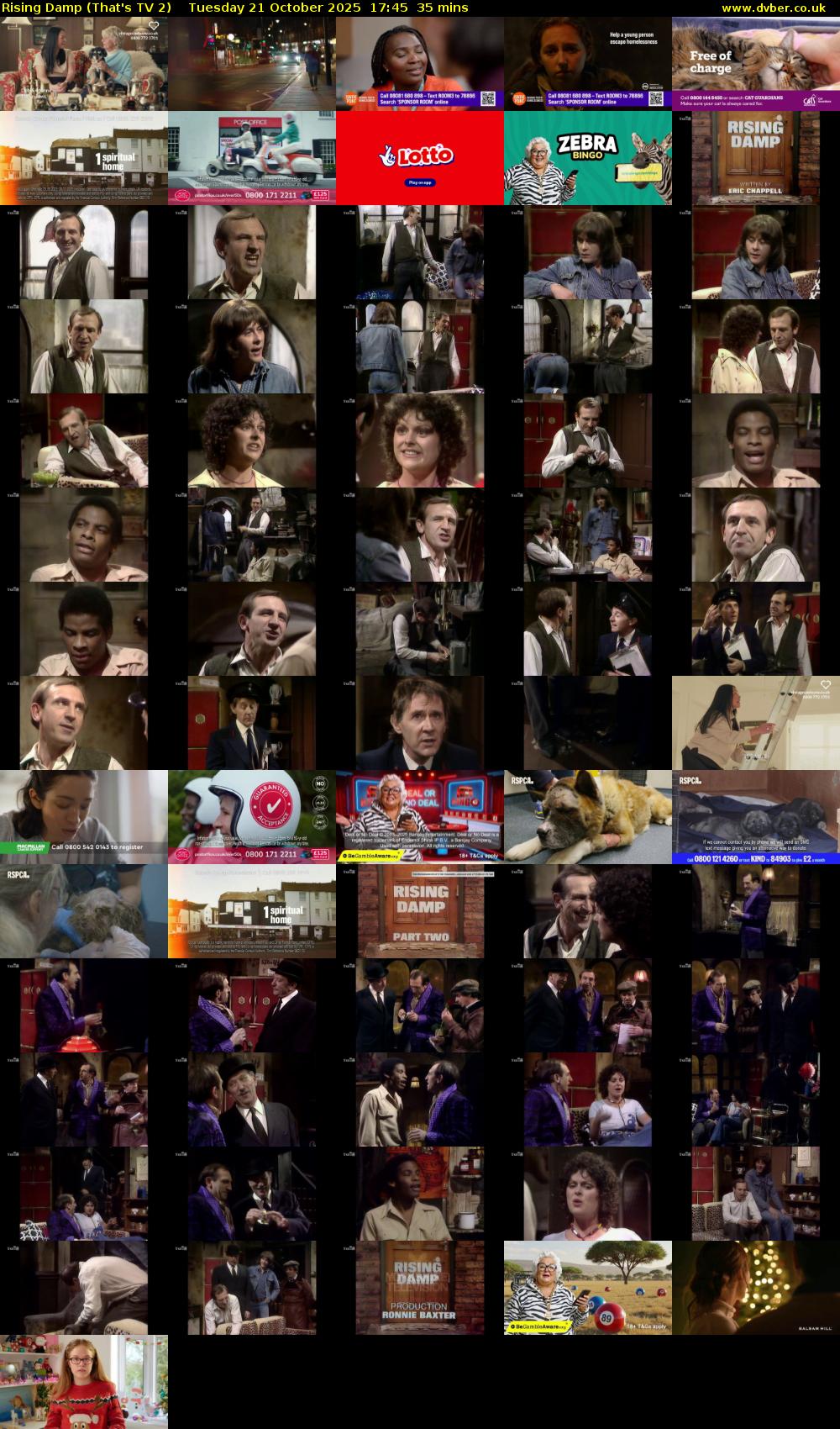 Rising Damp (That's TV 2) Tuesday 21 October 2025 17:45 - 18:20