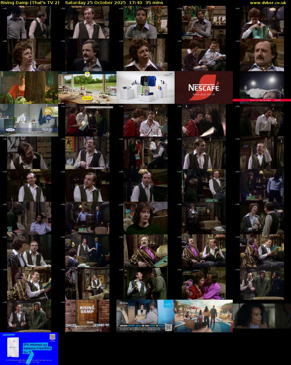 Rising Damp (That's TV 2) Saturday 25 October 2025 17:40 - 18:15