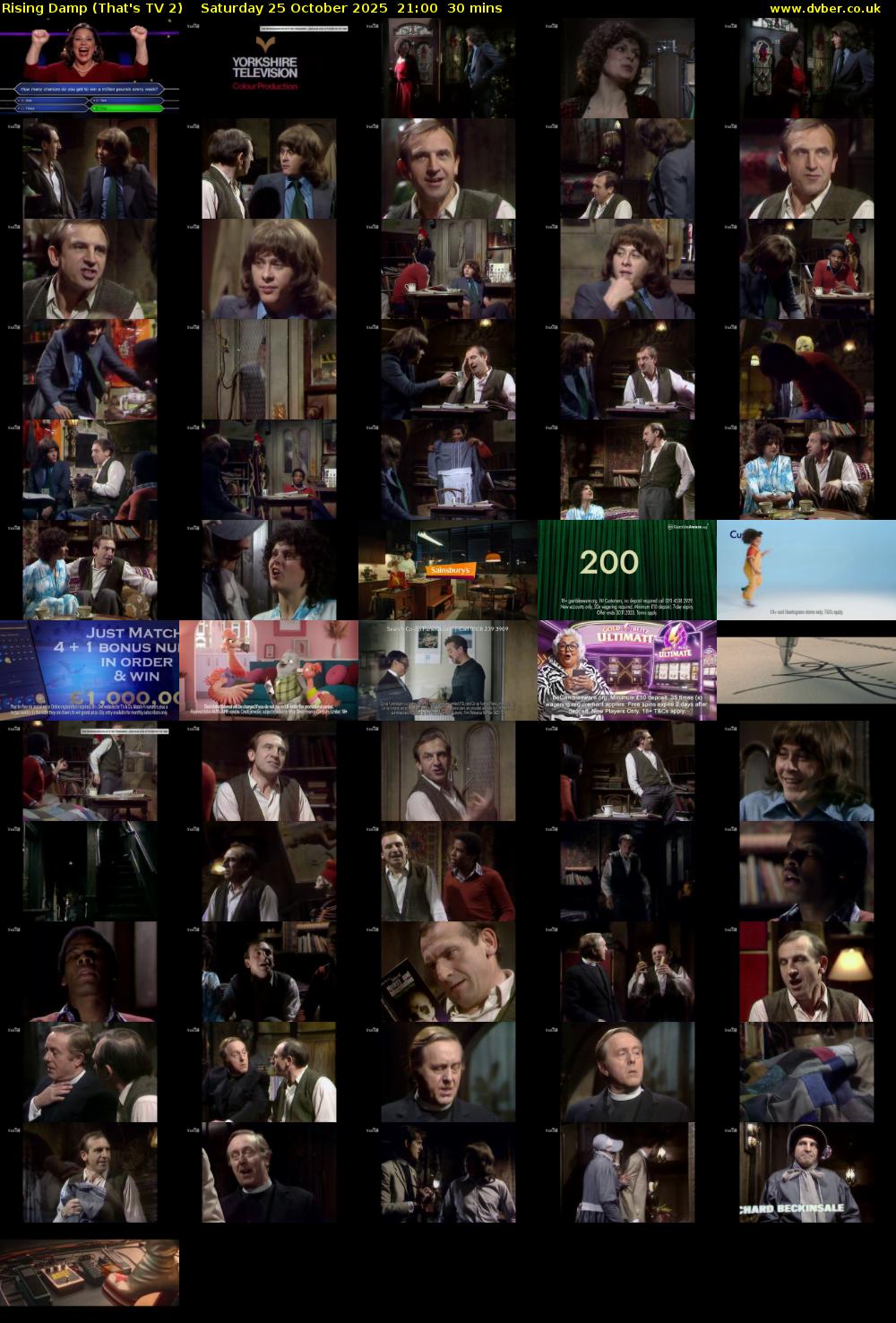 Rising Damp (That's TV 2) Saturday 25 October 2025 21:00 - 21:30