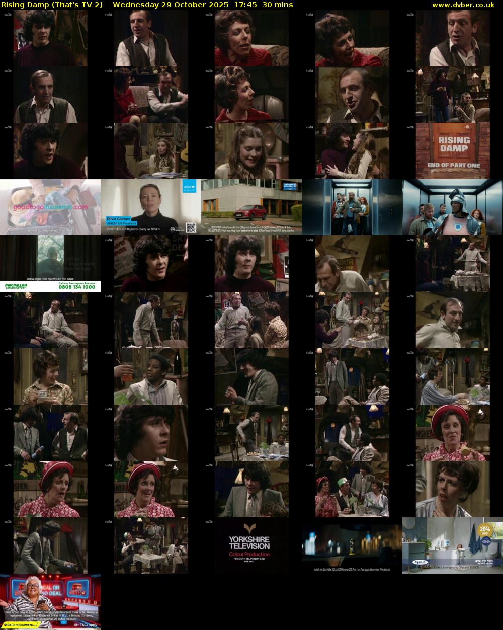 Rising Damp (That's TV 2) Wednesday 29 October 2025 17:45 - 18:15