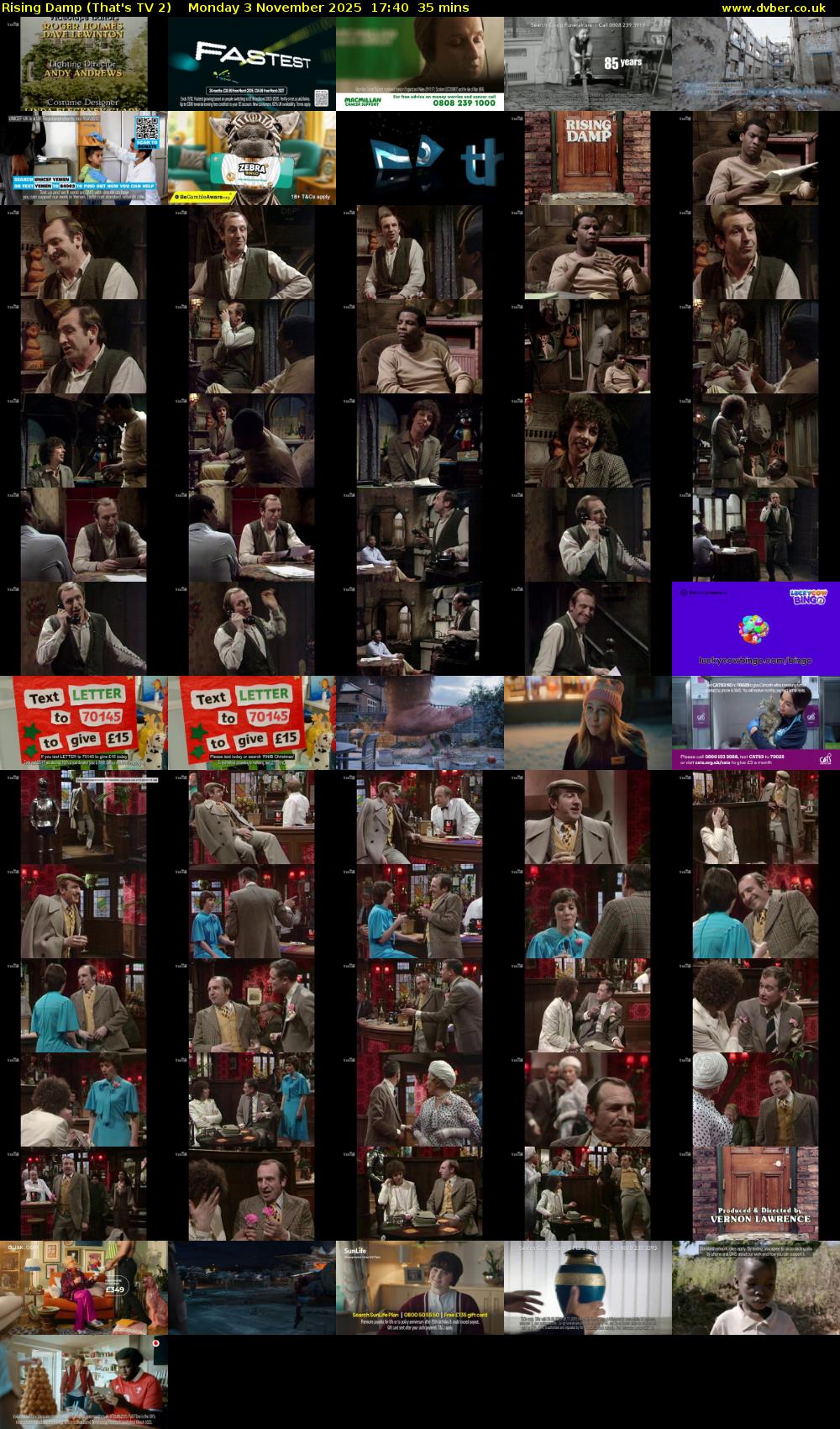 Rising Damp (That's TV 2) Monday 3 November 2025 17:40 - 18:15