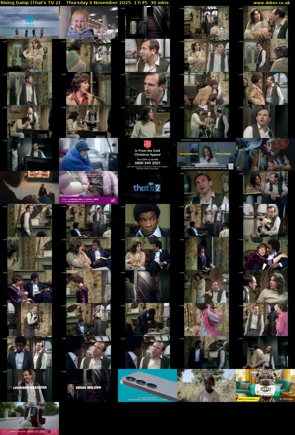 Rising Damp (That's TV 2) Thursday 6 November 2025 17:45 - 18:15