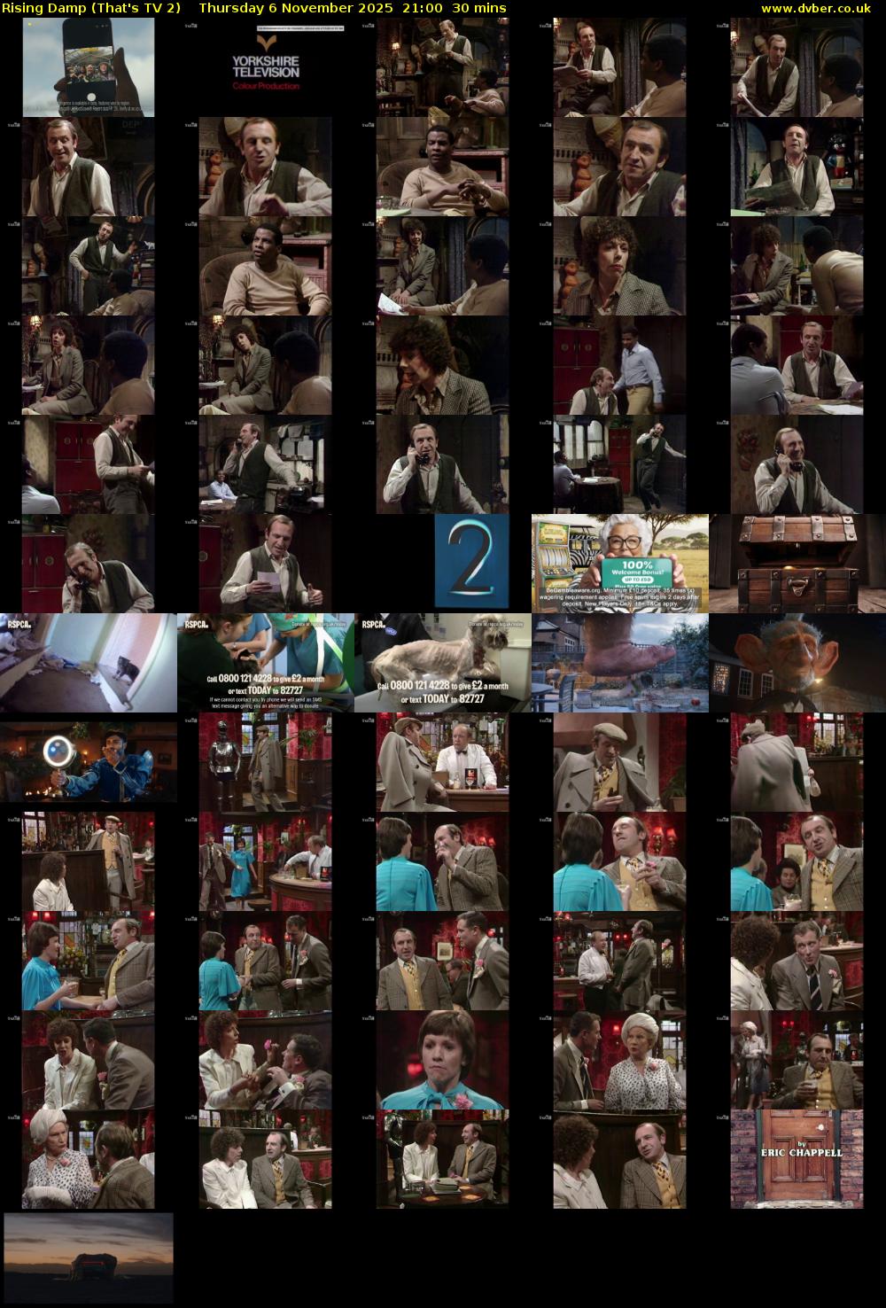 Rising Damp (That's TV 2) Thursday 6 November 2025 21:00 - 21:30