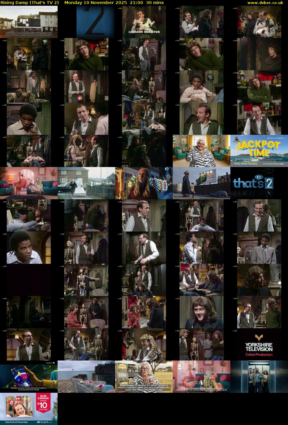 Rising Damp (That's TV 2) Monday 10 November 2025 21:00 - 21:30