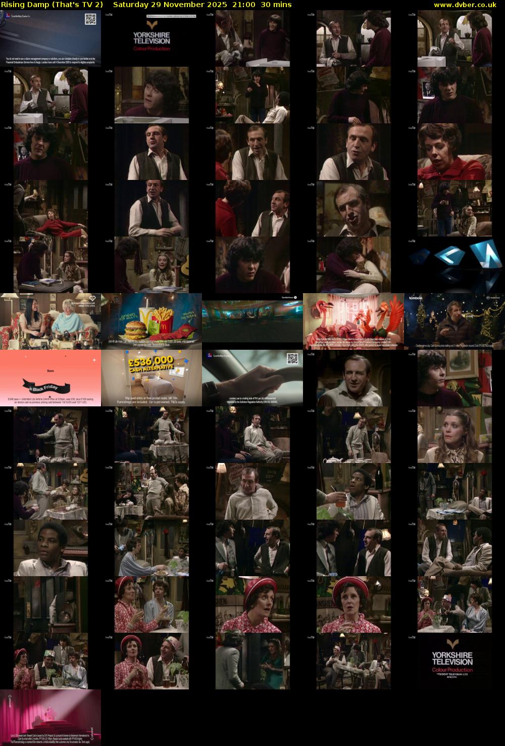 Rising Damp (That's TV 2) Saturday 29 November 2025 21:00 - 21:30