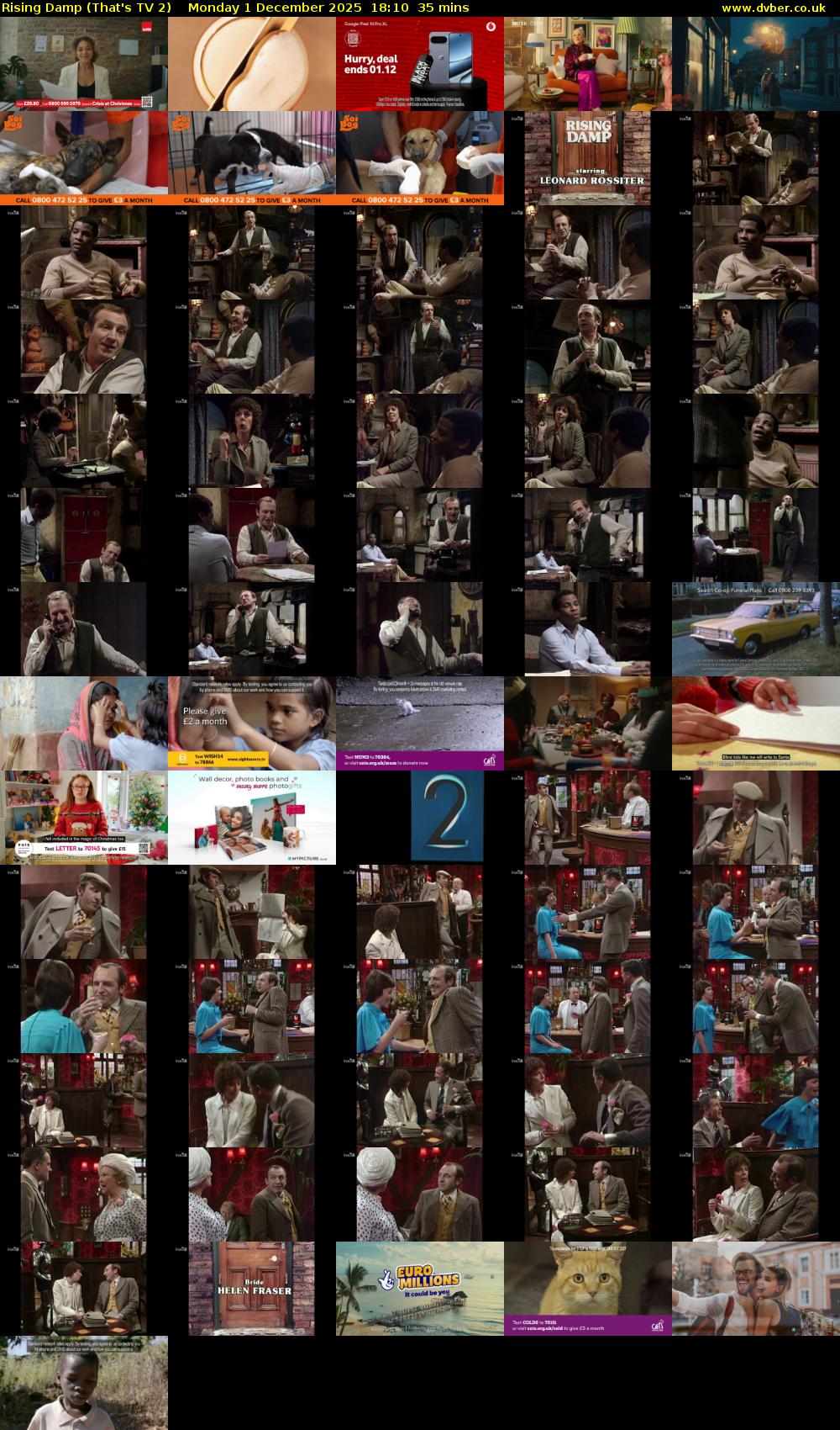 Rising Damp (That's TV 2) Monday 1 December 2025 18:10 - 18:45