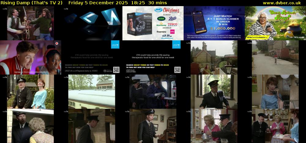 Rising Damp (That's TV 2) Friday 5 December 2025 18:25 - 18:55