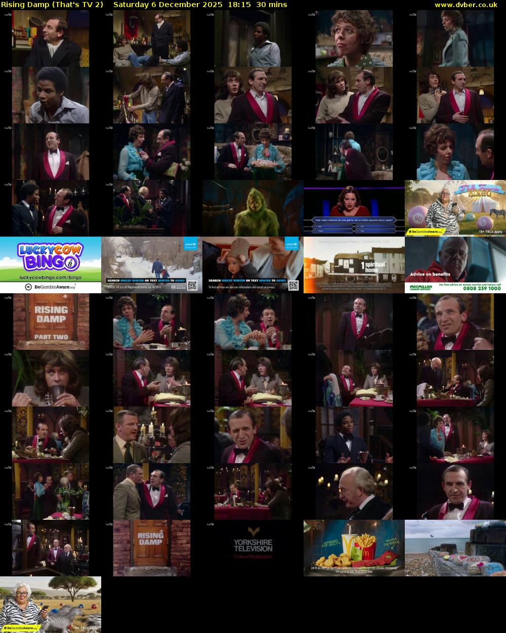 Rising Damp (That's TV 2) Saturday 6 December 2025 18:15 - 18:45