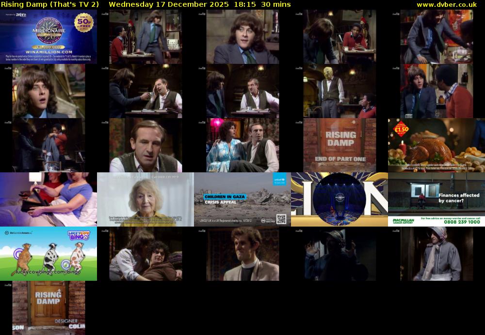 Rising Damp (That's TV 2) Wednesday 17 December 2025 18:15 - 18:45