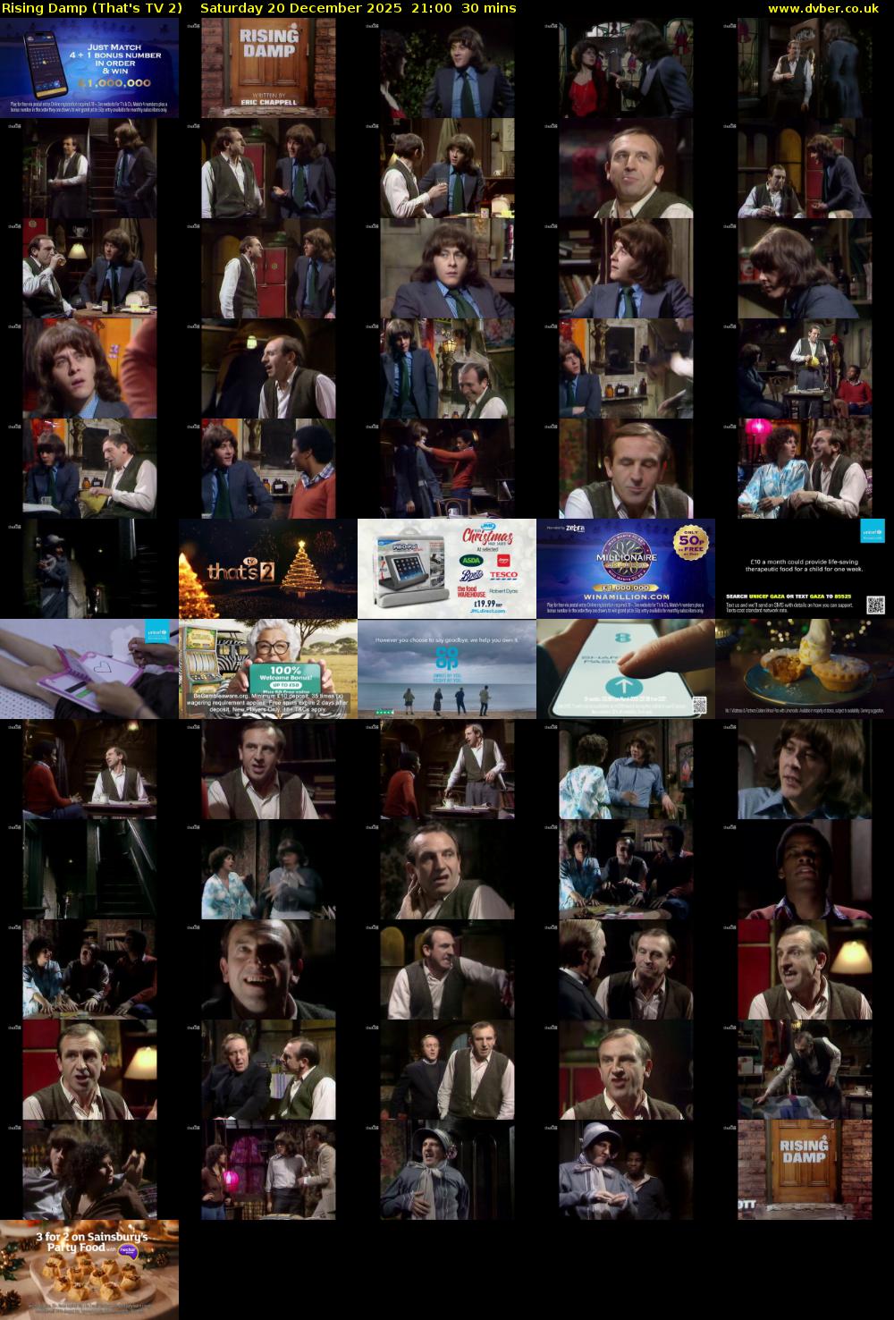 Rising Damp (That's TV 2) Saturday 20 December 2025 21:00 - 21:30