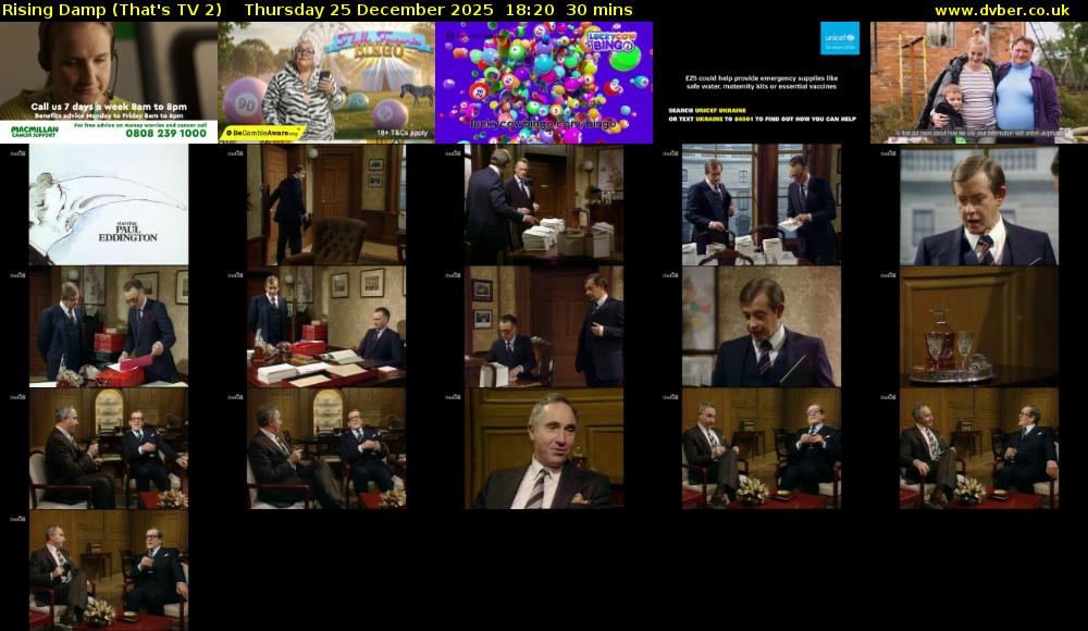 Rising Damp (That's TV 2) Thursday 25 December 2025 18:20 - 18:50
