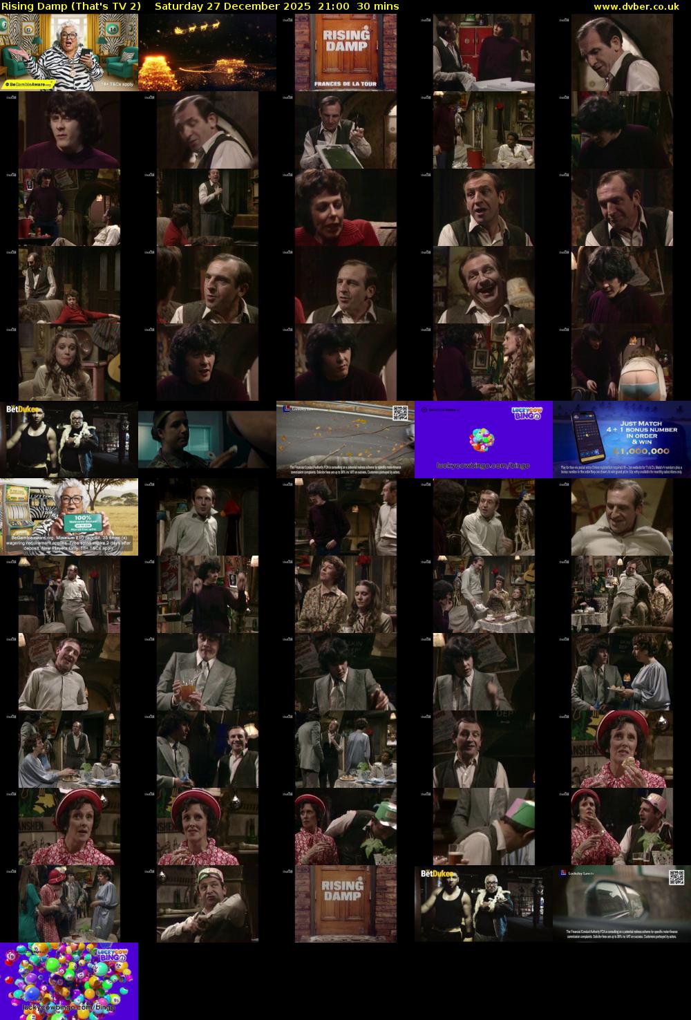 Rising Damp (That's TV 2) Saturday 27 December 2025 21:00 - 21:30
