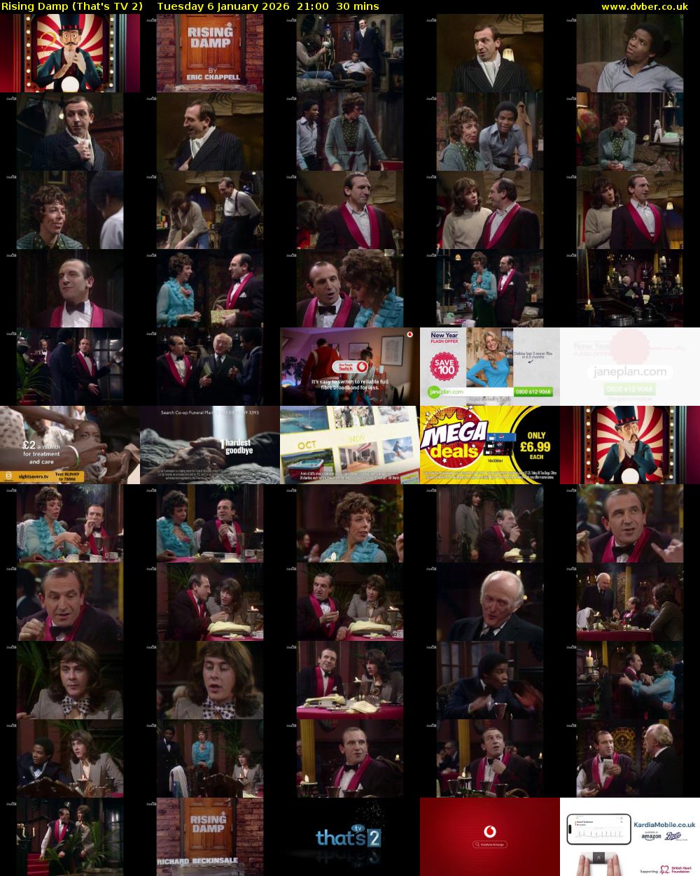 Rising Damp (That's TV 2) Tuesday 6 January 2026 21:00 - 21:30