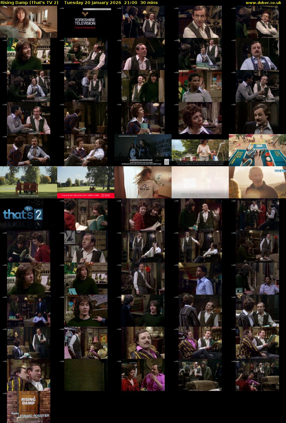 Rising Damp (That's TV 2) Tuesday 20 January 2026 21:00 - 21:30