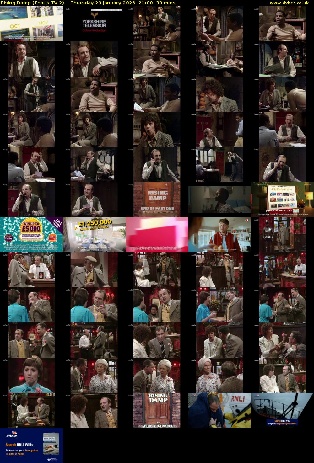 Rising Damp (That's TV 2) Thursday 29 January 2026 21:00 - 21:30