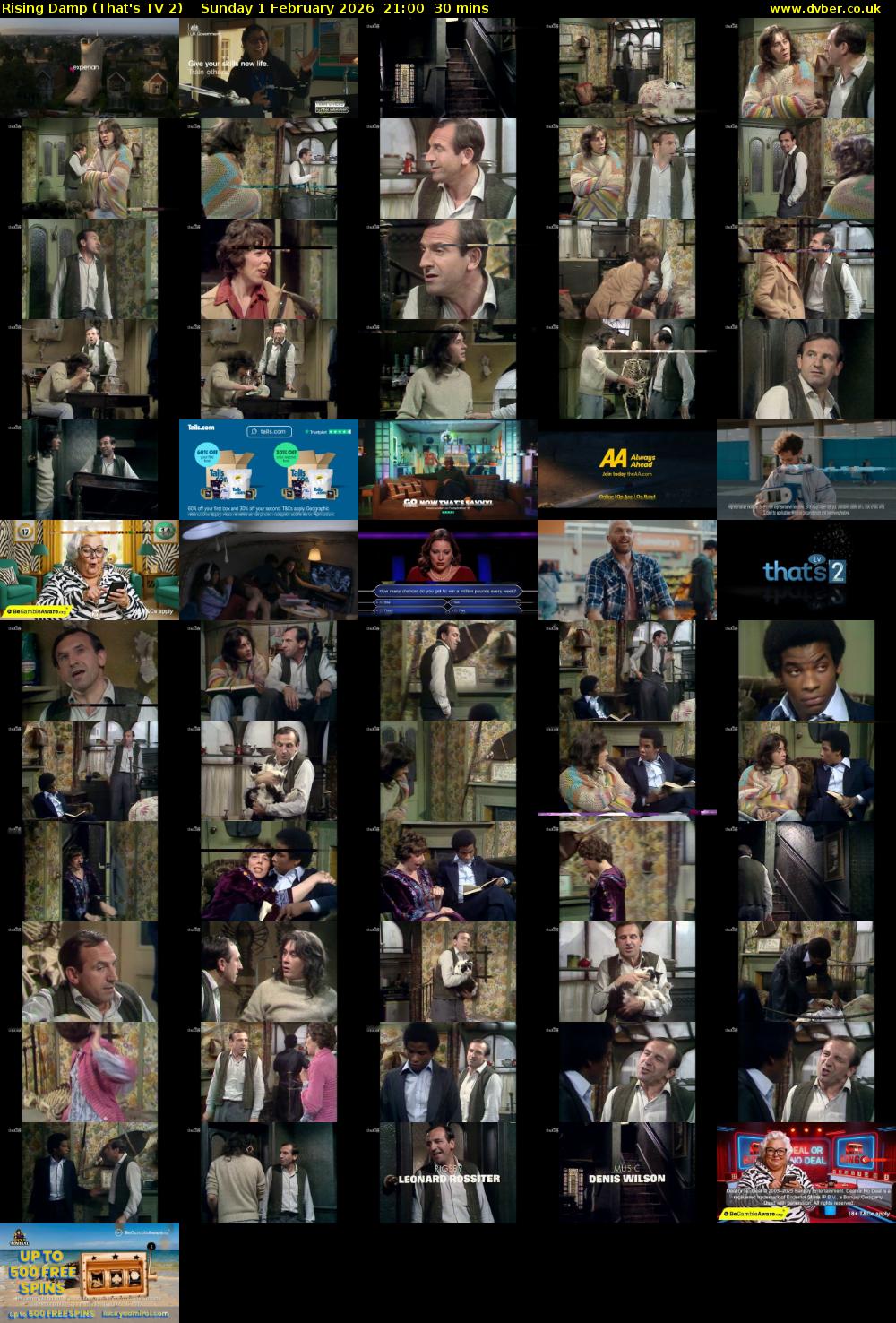 Rising Damp (That's TV 2) Sunday 1 February 2026 21:00 - 21:30