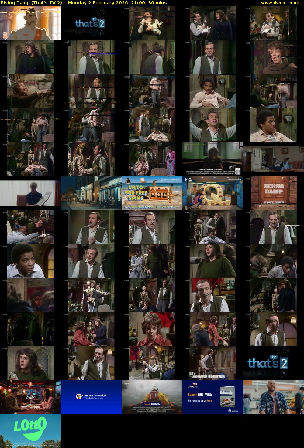 Rising Damp (That's TV 2) Monday 2 February 2026 21:00 - 21:30
