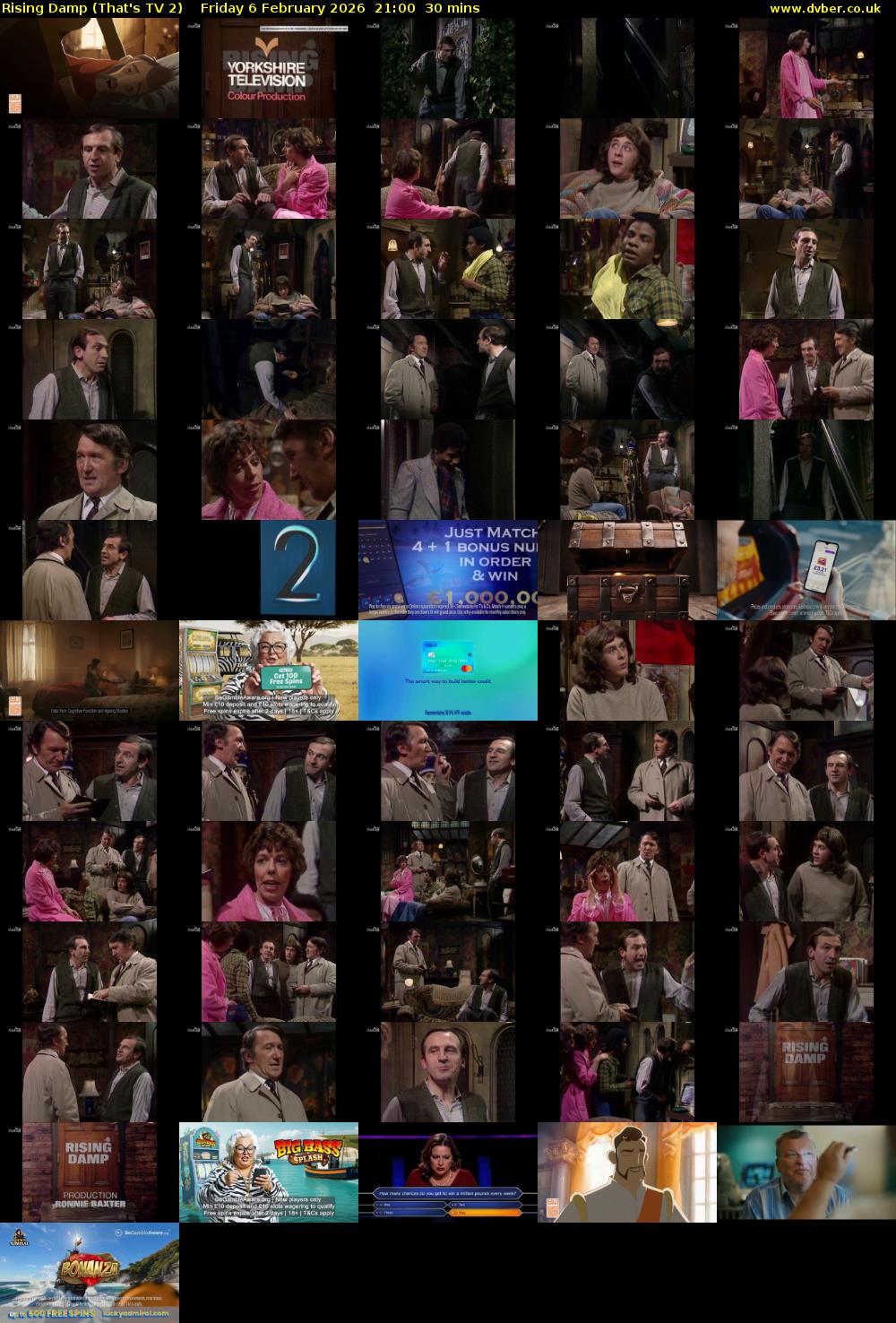 Rising Damp (That's TV 2) Friday 6 February 2026 21:00 - 21:30