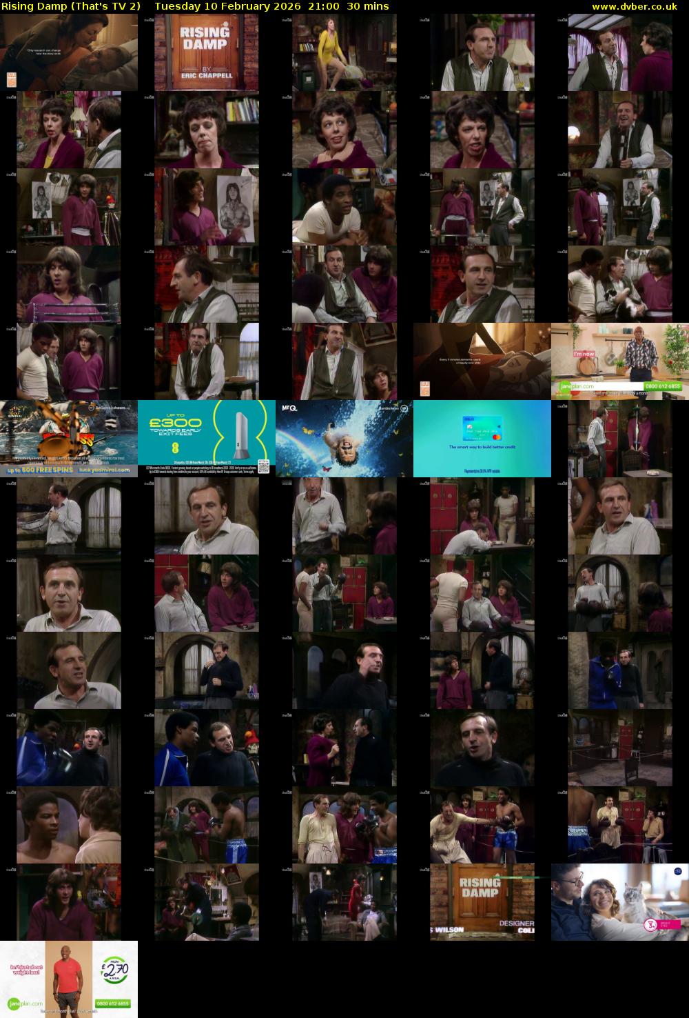 Rising Damp (That's TV 2) Tuesday 10 February 2026 21:00 - 21:30