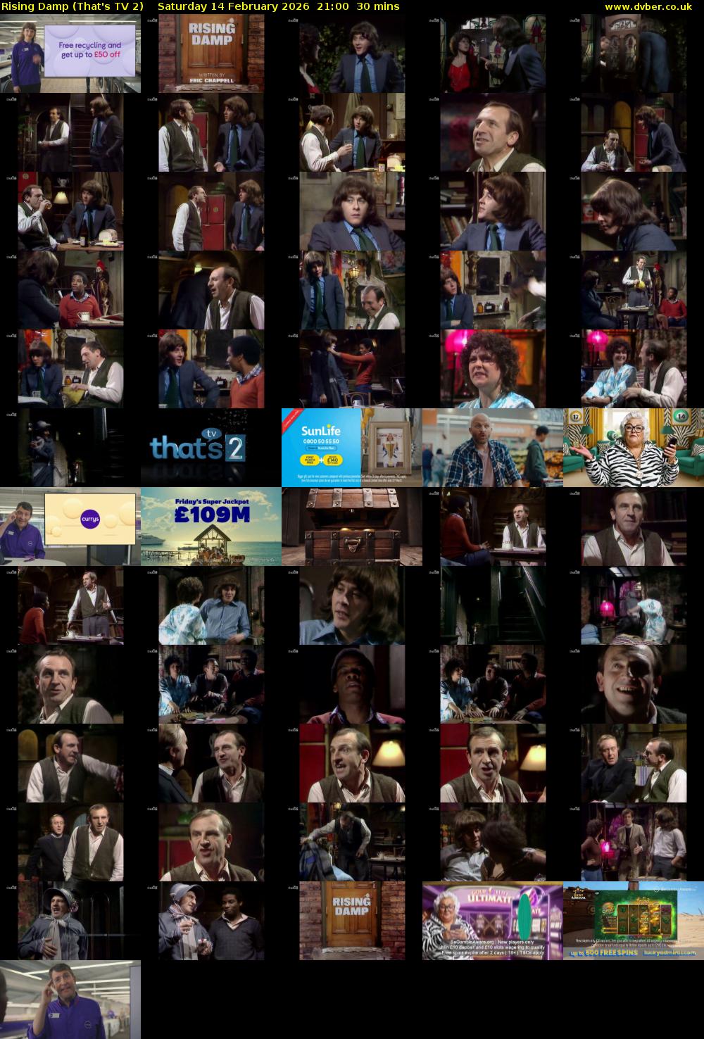 Rising Damp (That's TV 2) Saturday 14 February 2026 21:00 - 21:30