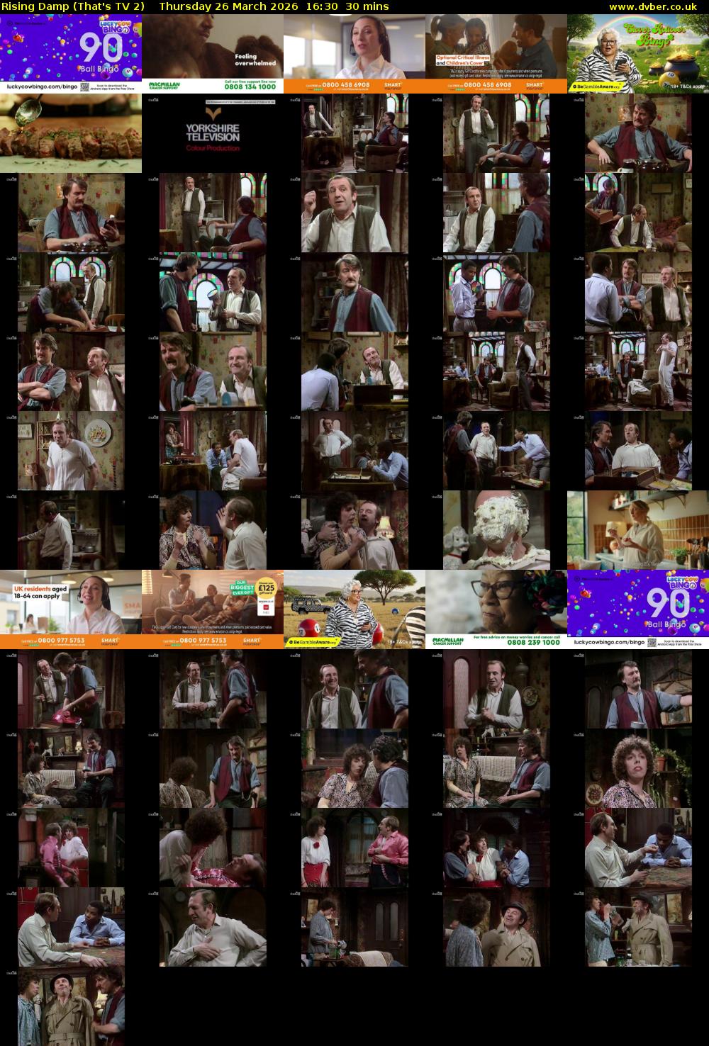 Rising Damp (That's TV 2) Thursday 26 March 2026 16:30 - 17:00