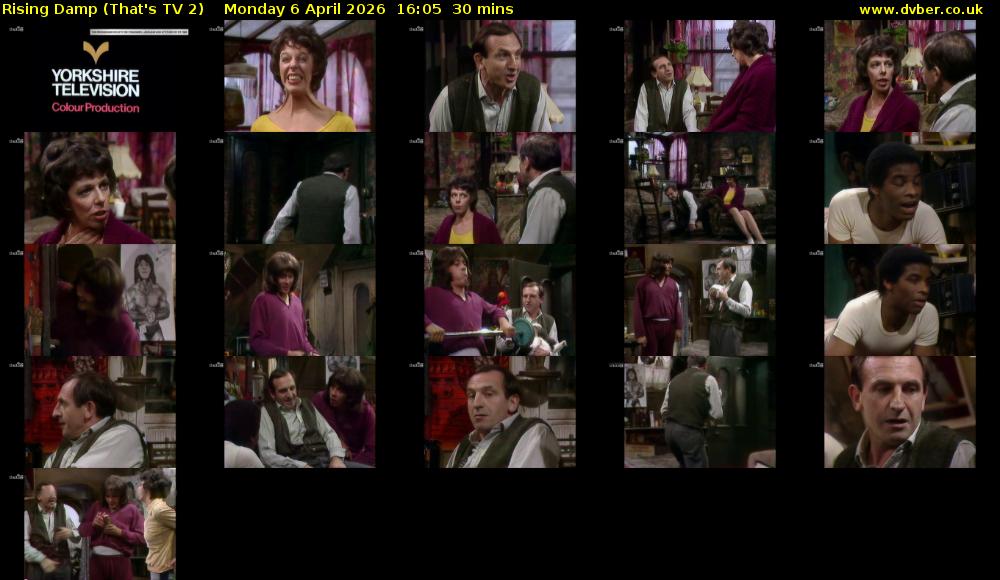 Rising Damp (That's TV 2) Monday 6 April 2026 16:05 - 16:35