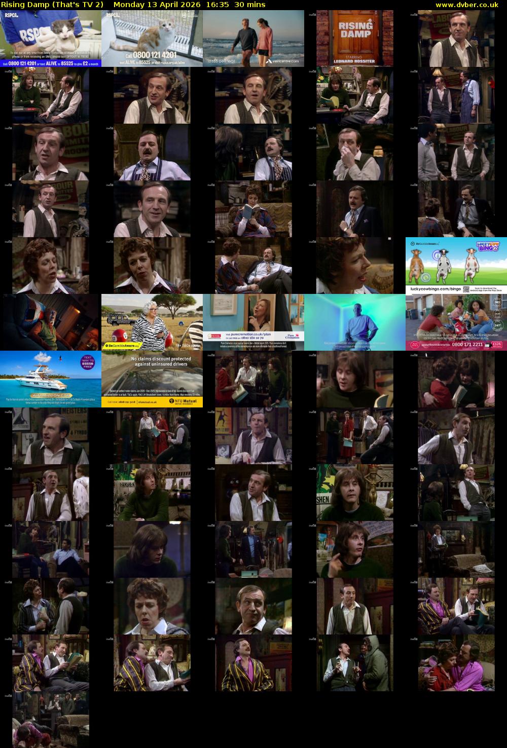 Rising Damp (That's TV 2) Monday 13 April 2026 16:35 - 17:05