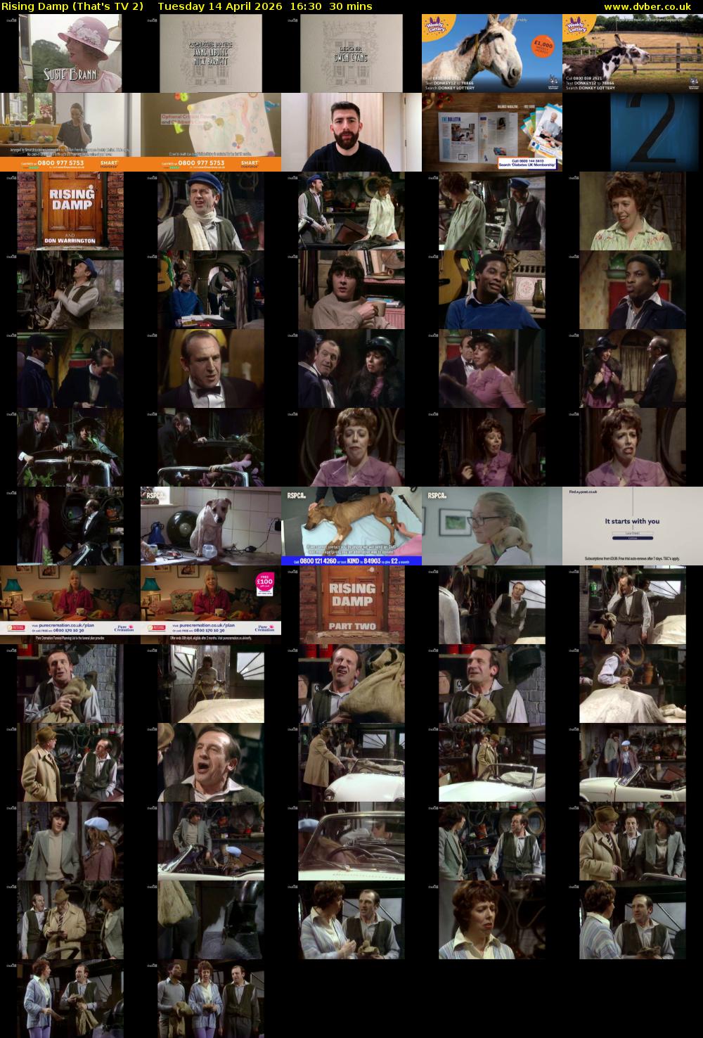 Rising Damp (That's TV 2) Tuesday 14 April 2026 16:30 - 17:00