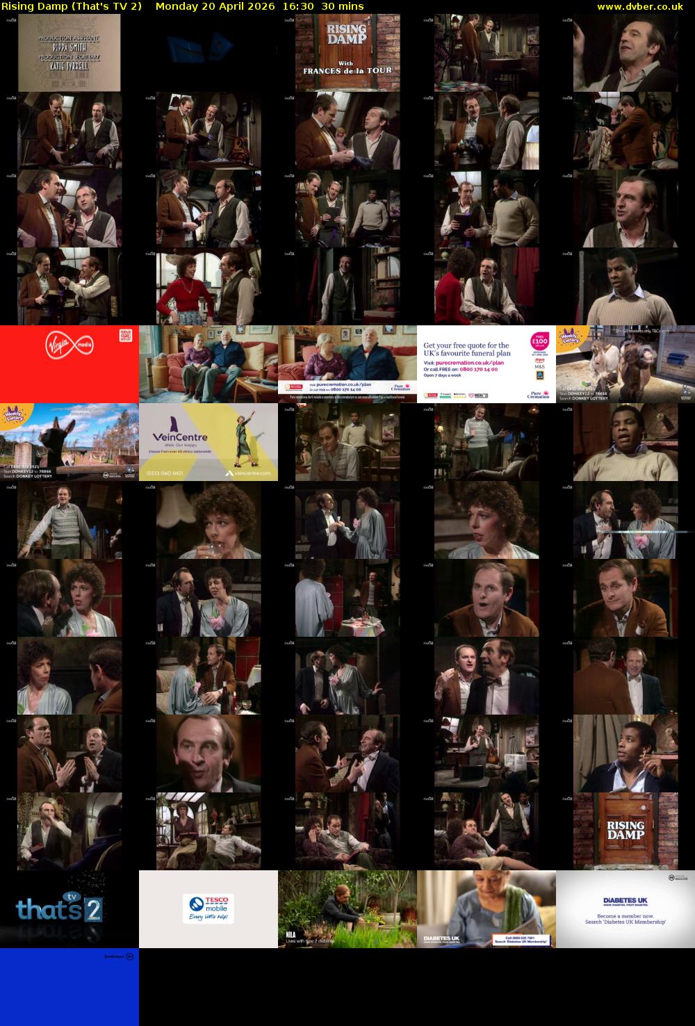 Rising Damp (That's TV 2) Monday 20 April 2026 16:30 - 17:00