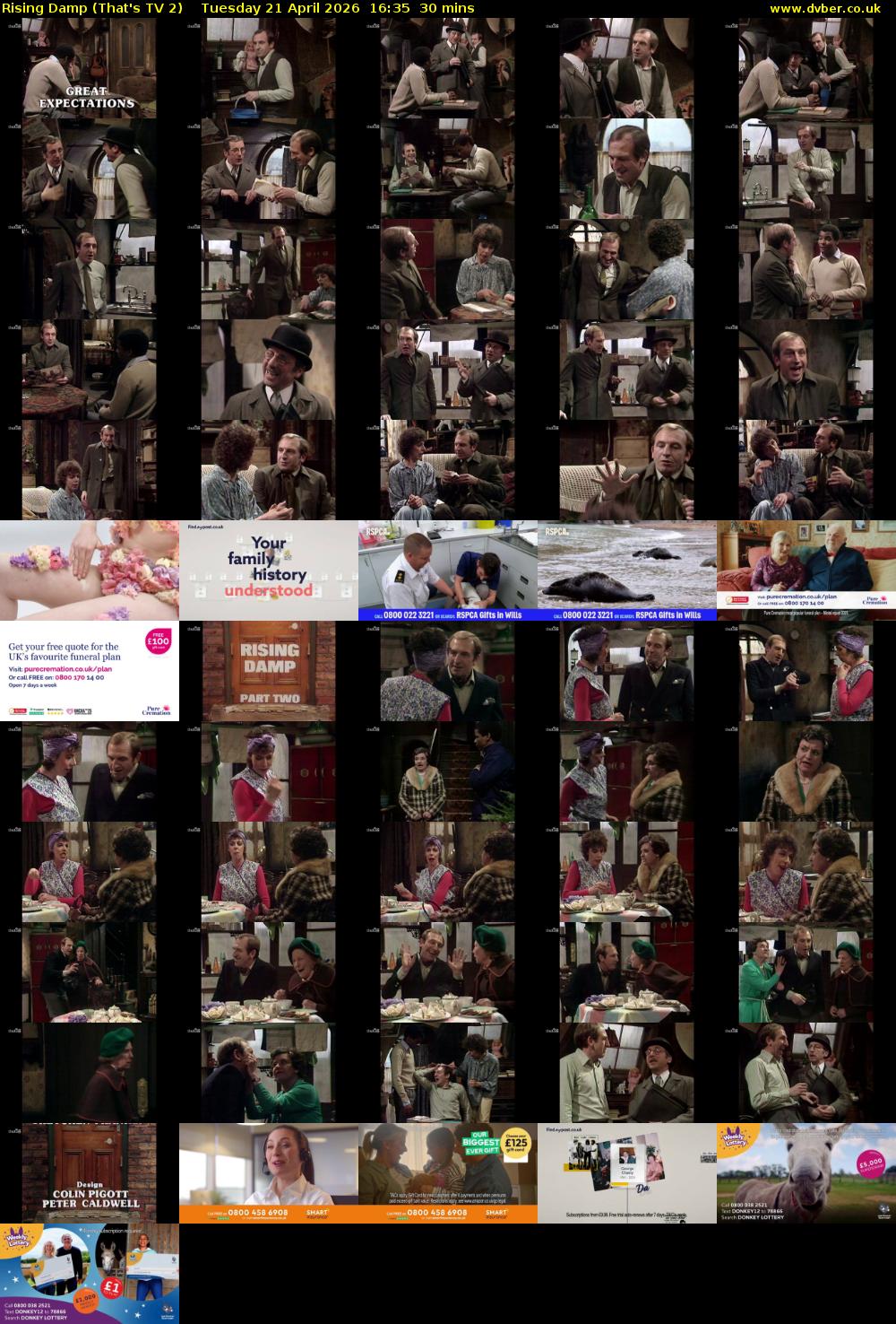 Rising Damp (That's TV 2) Tuesday 21 April 2026 16:35 - 17:05