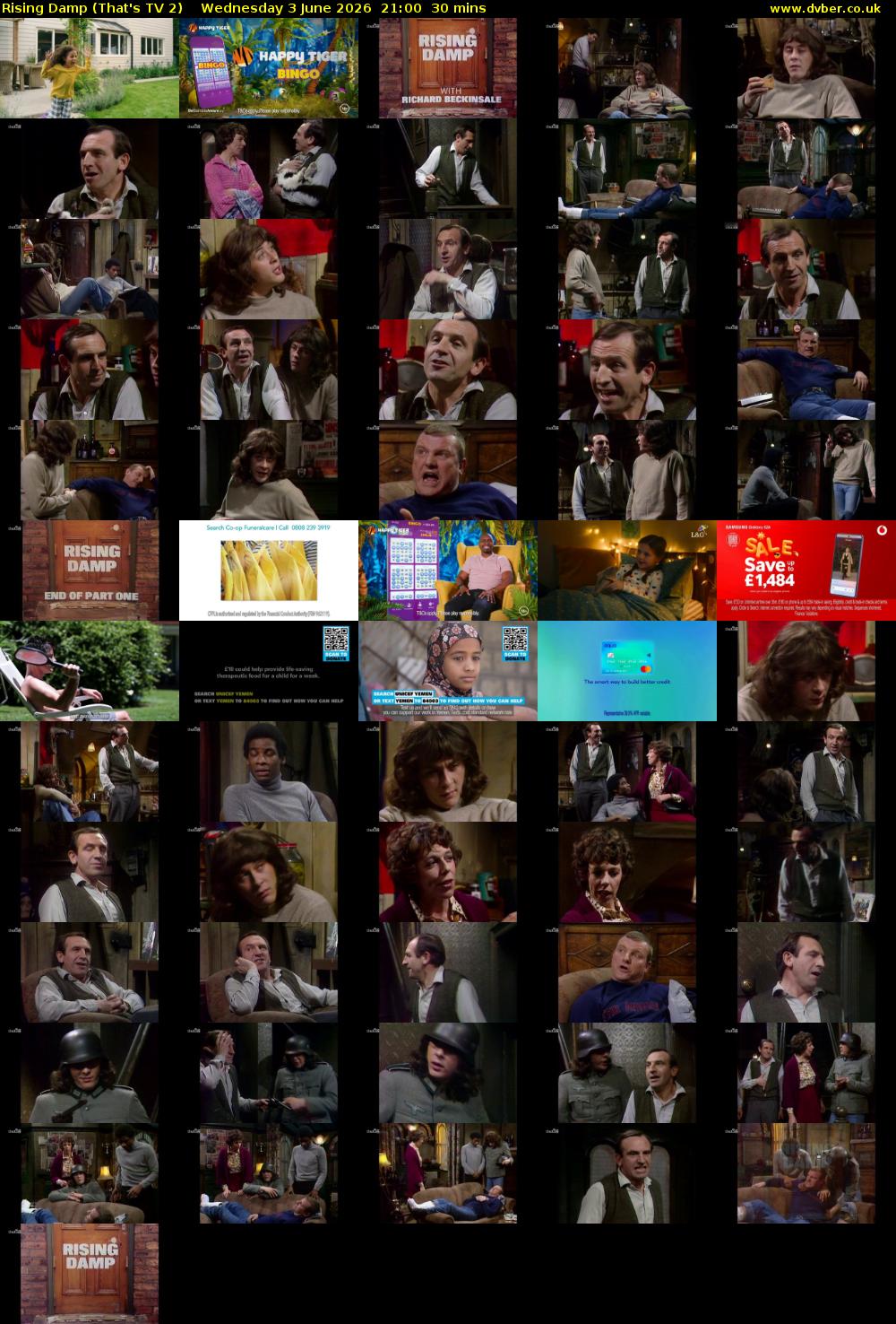 Rising Damp (That's TV 2) Wednesday 3 June 2026 21:00 - 21:30