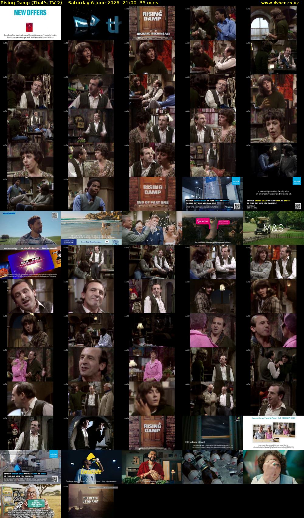 Rising Damp (That's TV 2) Saturday 6 June 2026 21:00 - 21:35