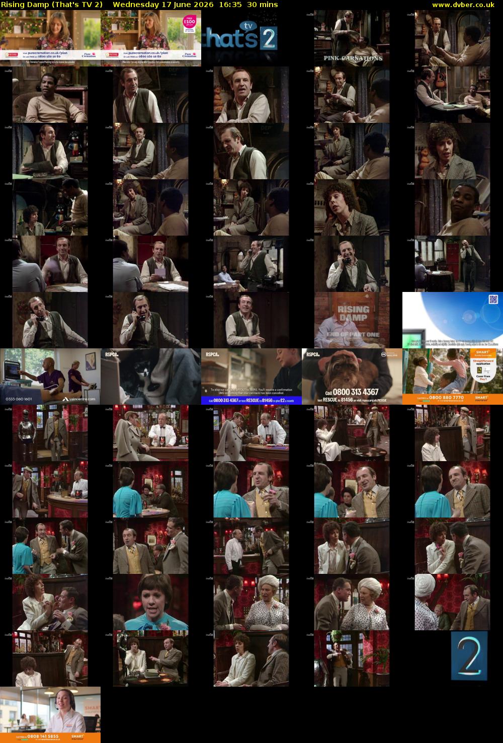 Rising Damp (That's TV 2) Wednesday 17 June 2026 16:35 - 17:05