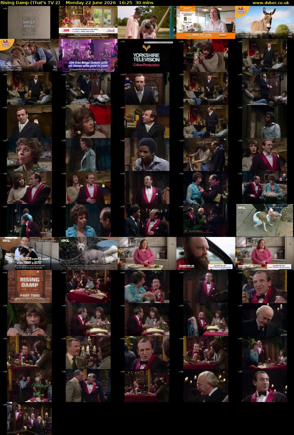 Rising Damp (That's TV 2) Monday 22 June 2026 16:25 - 16:55