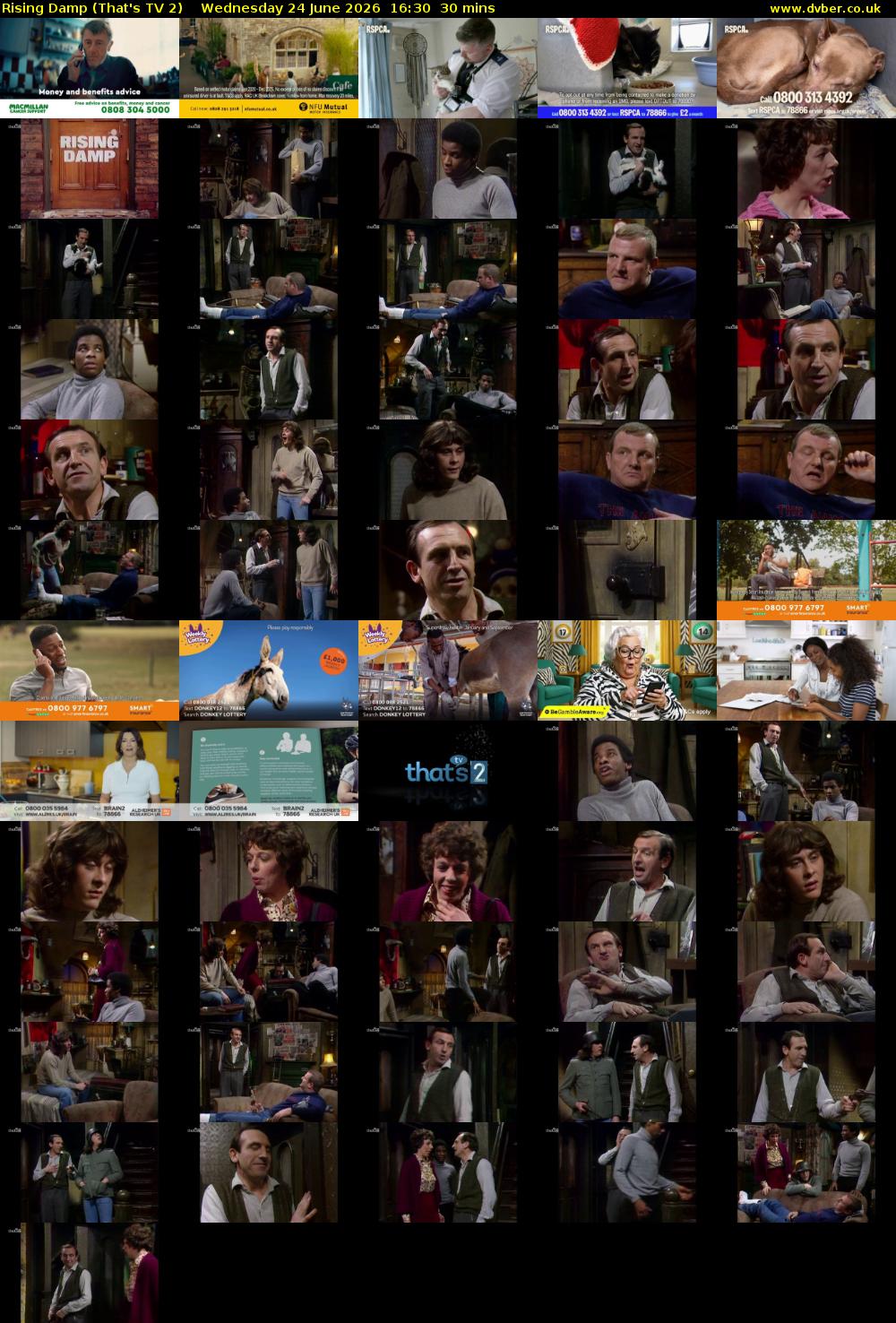 Rising Damp (That's TV 2) Wednesday 24 June 2026 16:30 - 17:00