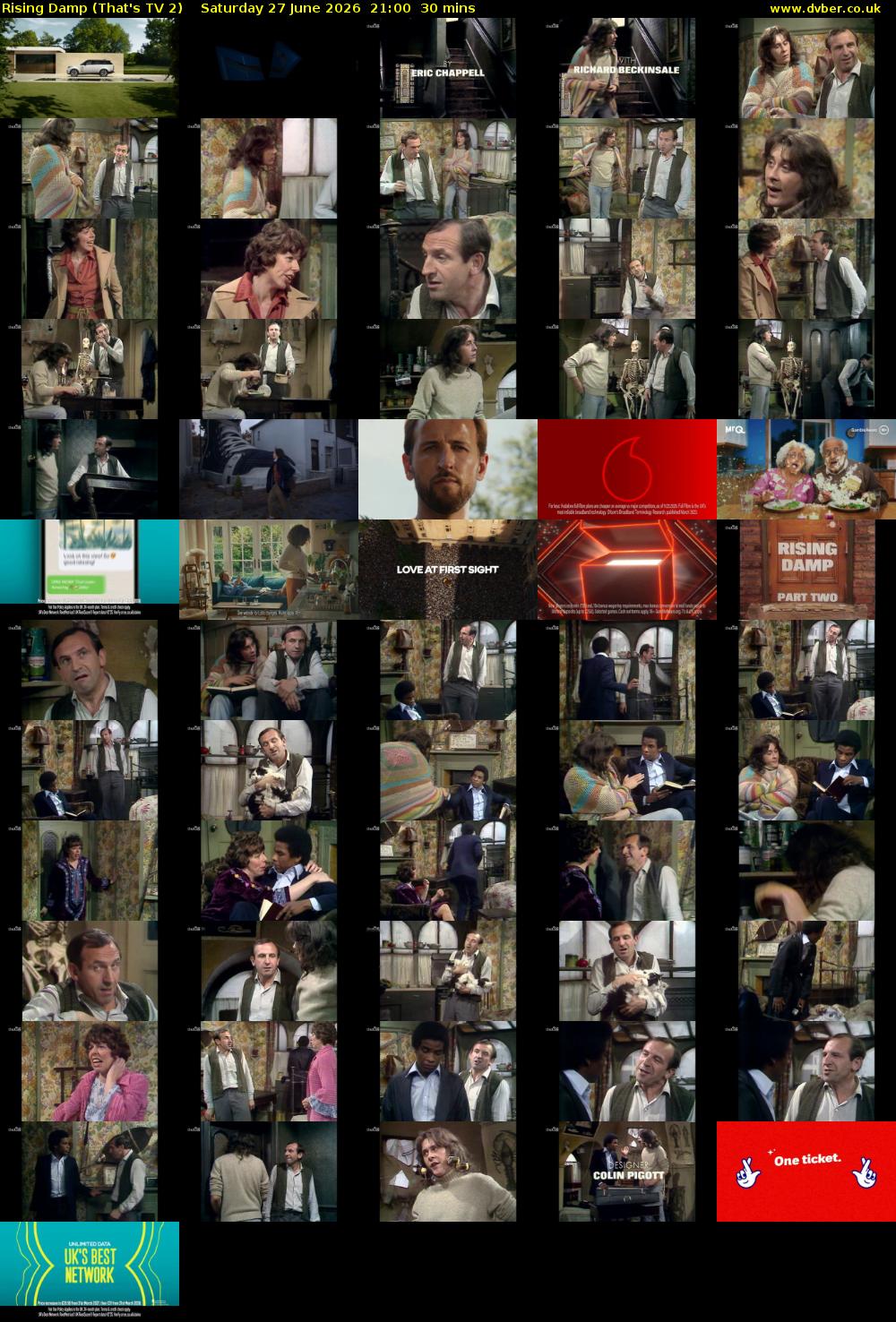 Rising Damp (That's TV 2) Saturday 27 June 2026 21:00 - 21:30