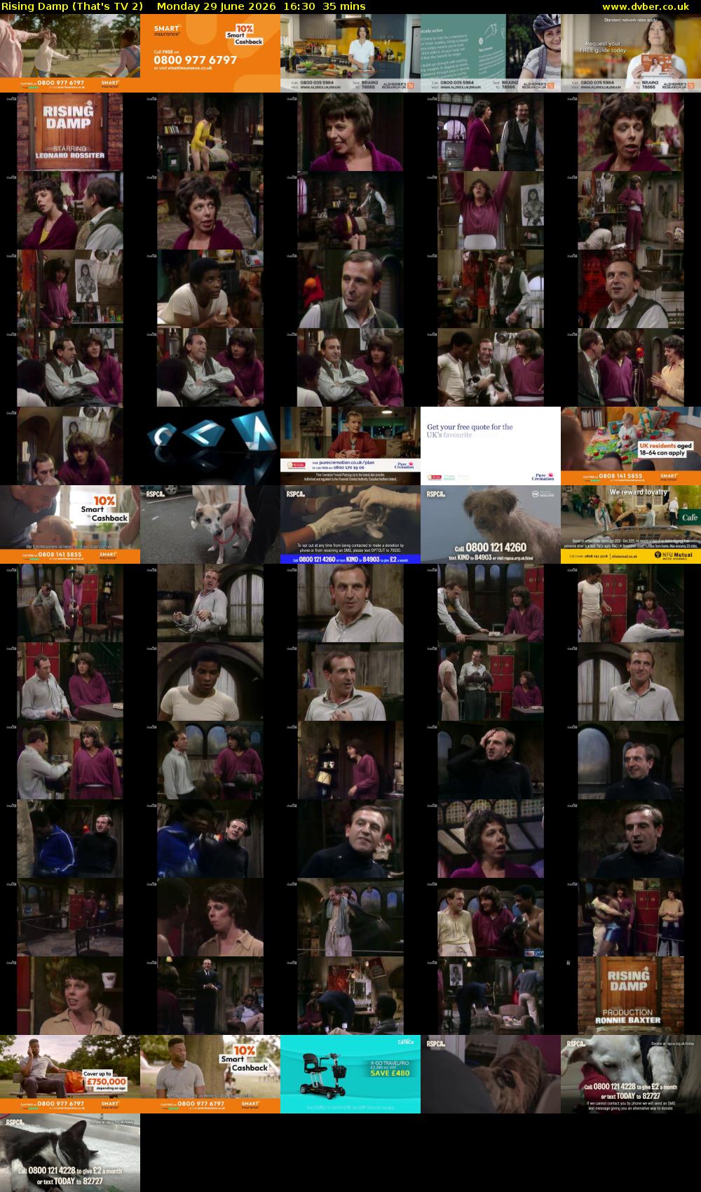 Rising Damp (That's TV 2) Monday 29 June 2026 16:30 - 17:05