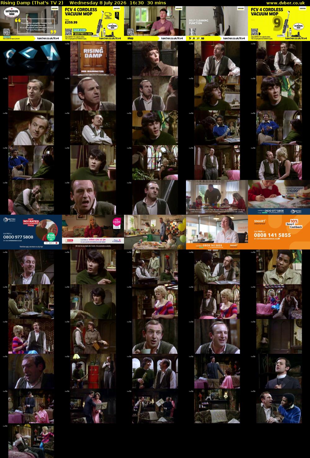 Rising Damp (That's TV 2) Wednesday 8 July 2026 16:30 - 17:00