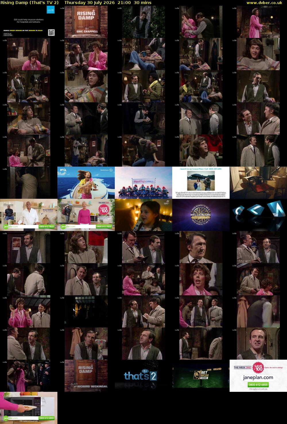 Rising Damp (That's TV 2) Thursday 30 July 2026 21:00 - 21:30