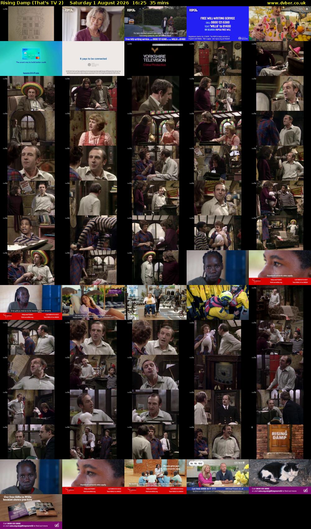 Rising Damp (That's TV 2) Saturday 1 August 2026 16:25 - 17:00