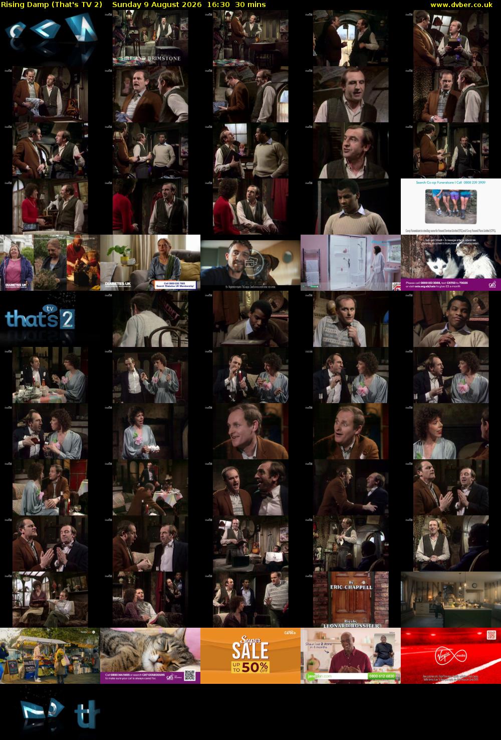 Rising Damp (That's TV 2) Sunday 9 August 2026 16:30 - 17:00