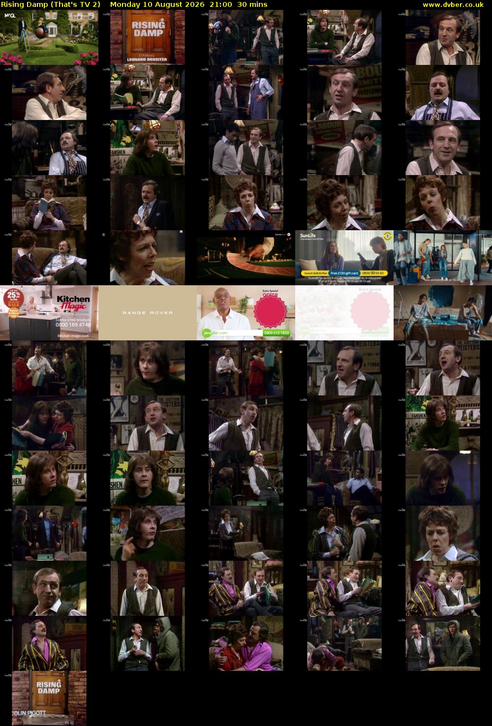 Rising Damp (That's TV 2) Monday 10 August 2026 21:00 - 21:30