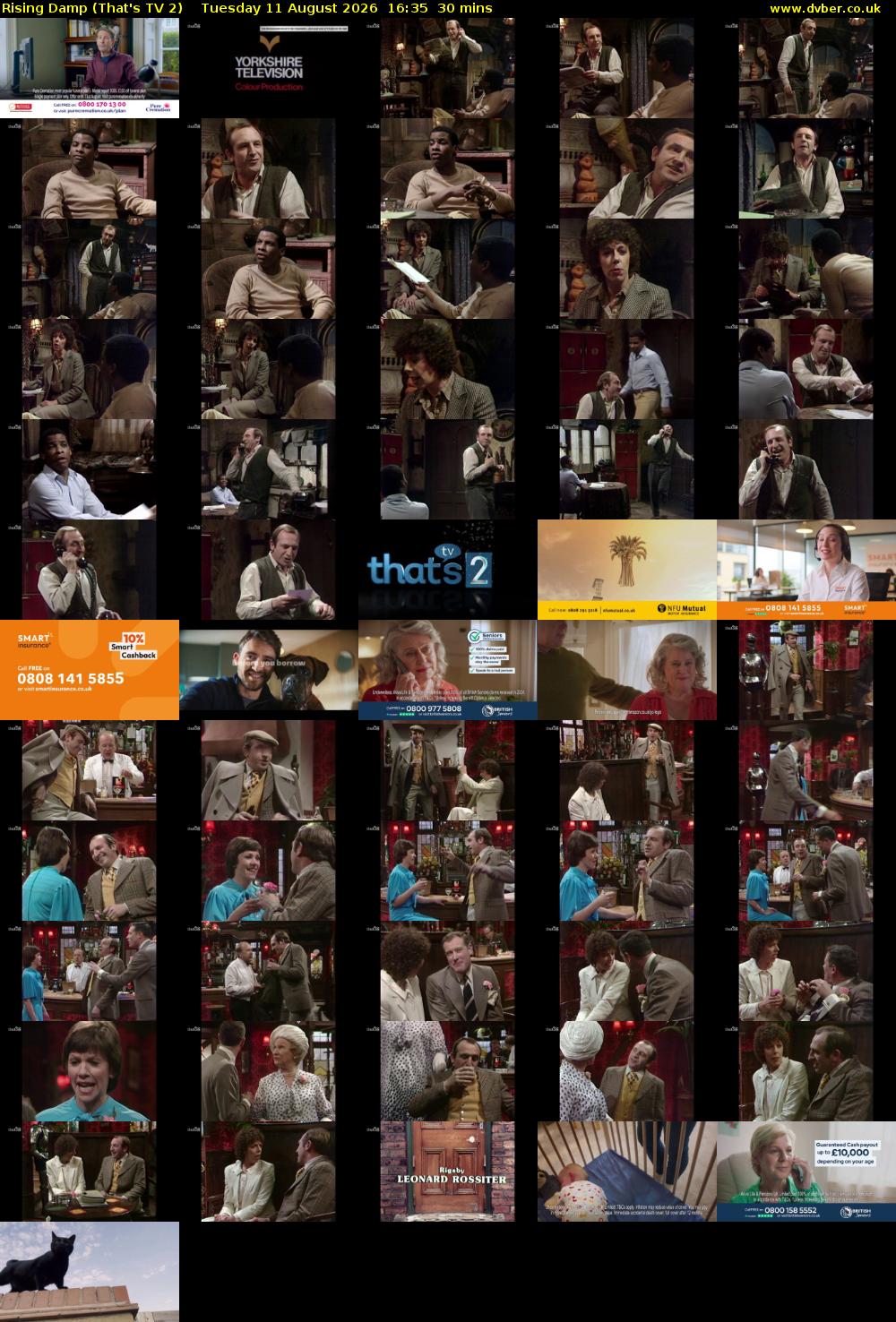 Rising Damp (That's TV 2) Tuesday 11 August 2026 16:35 - 17:05