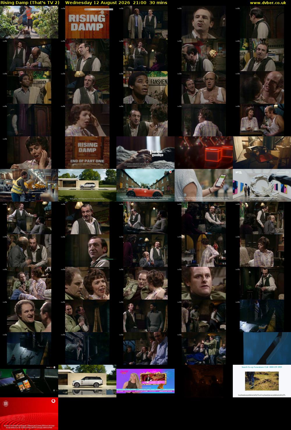 Rising Damp (That's TV 2) Wednesday 12 August 2026 21:00 - 21:30